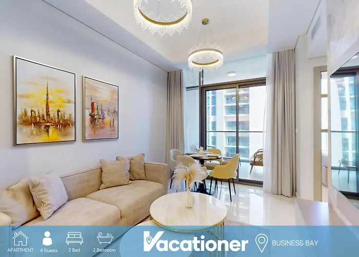 Aykon City - Elegant Two Bedroom In Business Bay